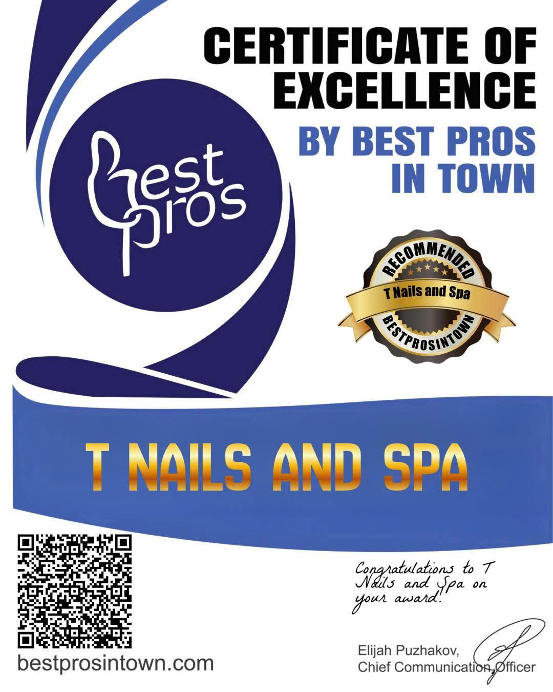 T Nails and Spa